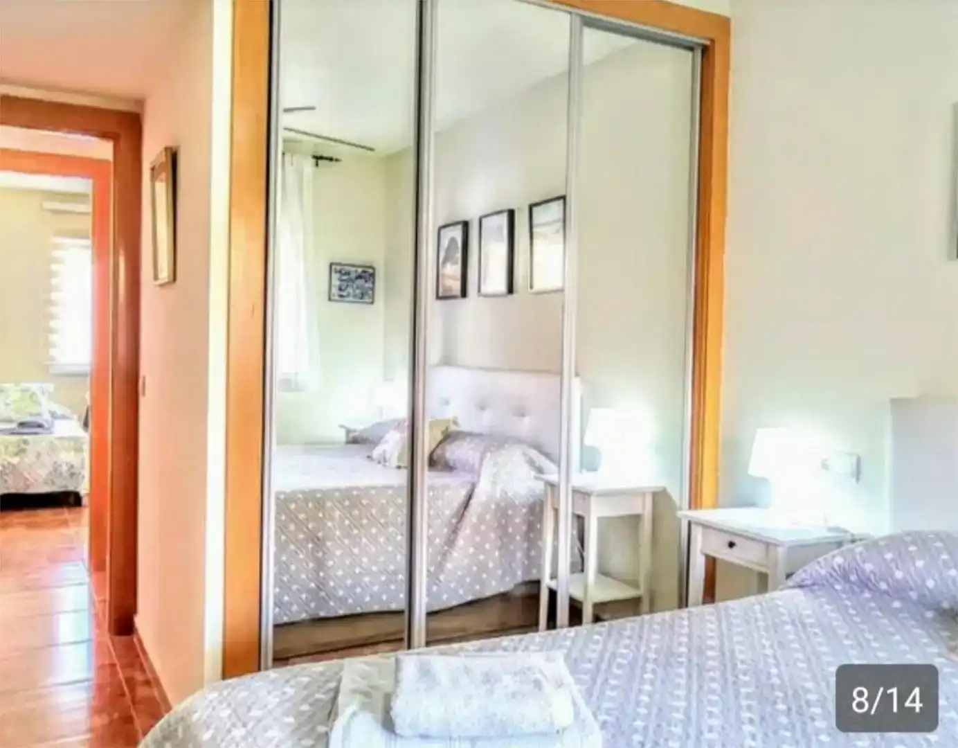 Habitación de Piso de alquiler en Vera con Aire acondicionado, Jardín privado y Piscina