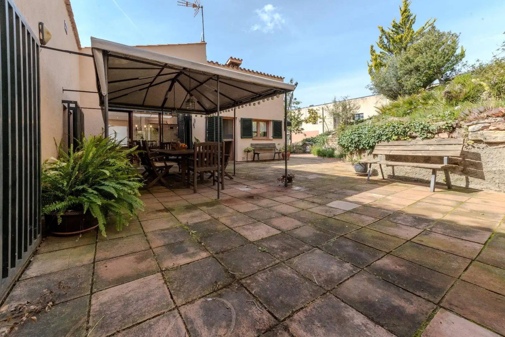Terrassa de Casa o xalet en venda en Castellar del Vallès amb Calefacció, Jardí privat i Terrassa