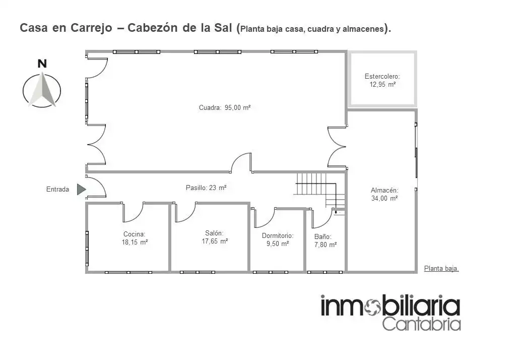 Finca rústica en venta en Barrio Carrejo, 110, Cabezón de la Sal