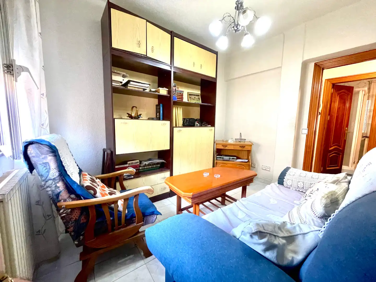 Living room of Flat for sale in Madrid  with Terrace