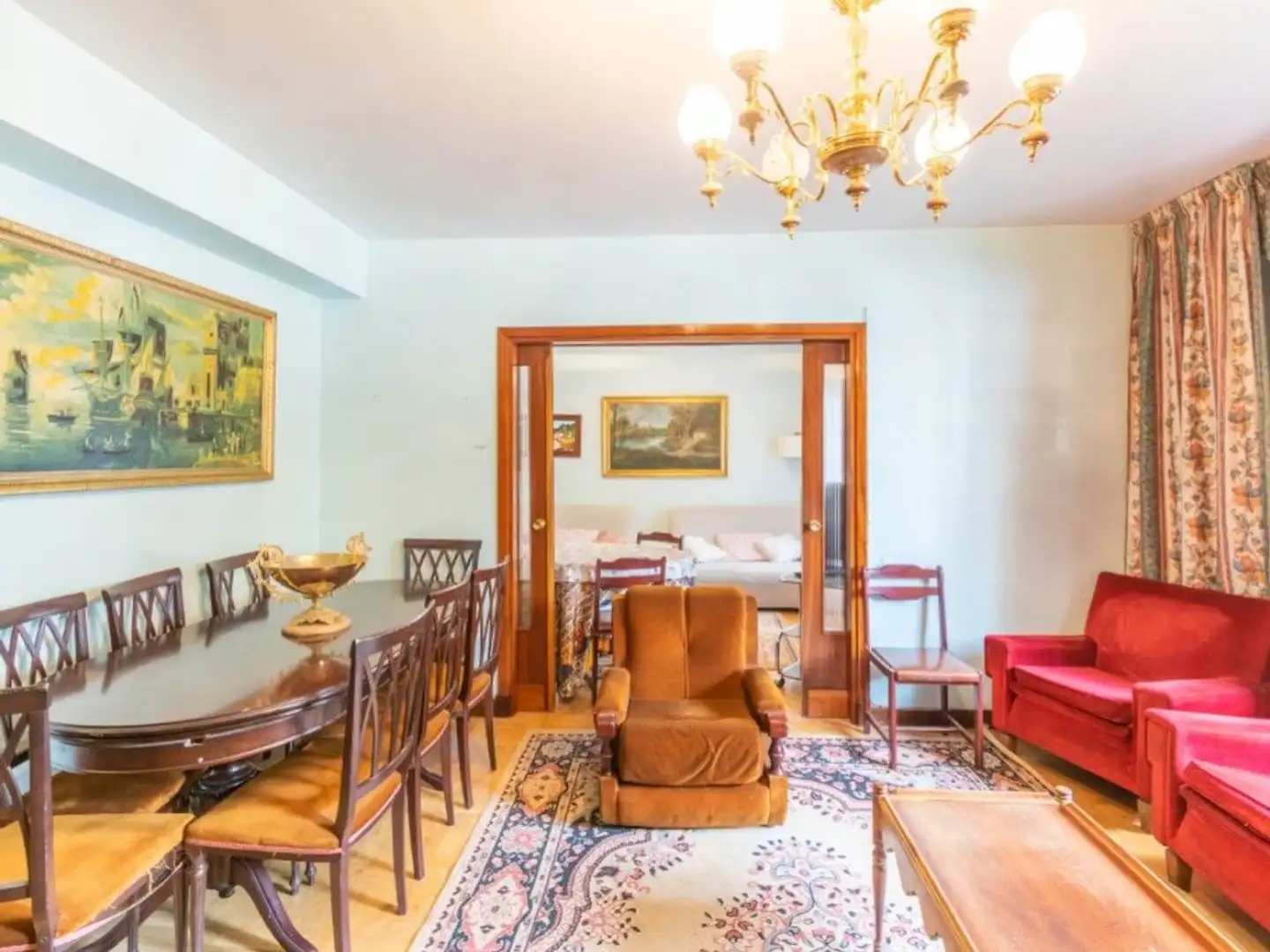 Dining room of Flat for sale in  Pamplona / Iruña  with Heating and Storage room