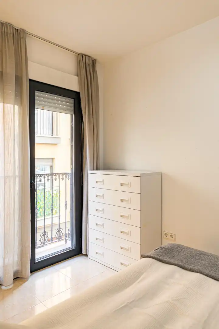 Dormitori de Apartament en venda en Murcia amb Aire condicionat i Moblat