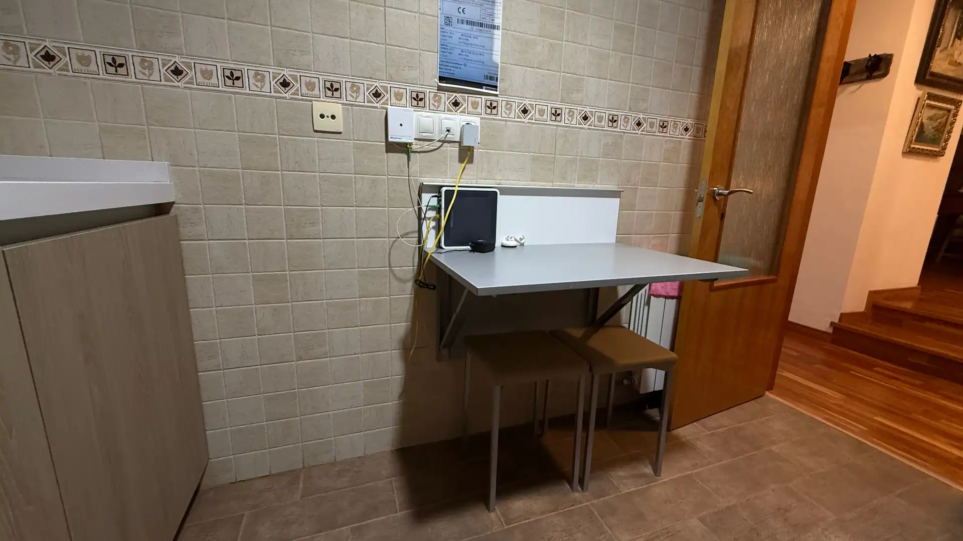 Cocina de Piso en venta en Chinchilla de Monte-Aragón con Calefacción, Parquet y Lavadora