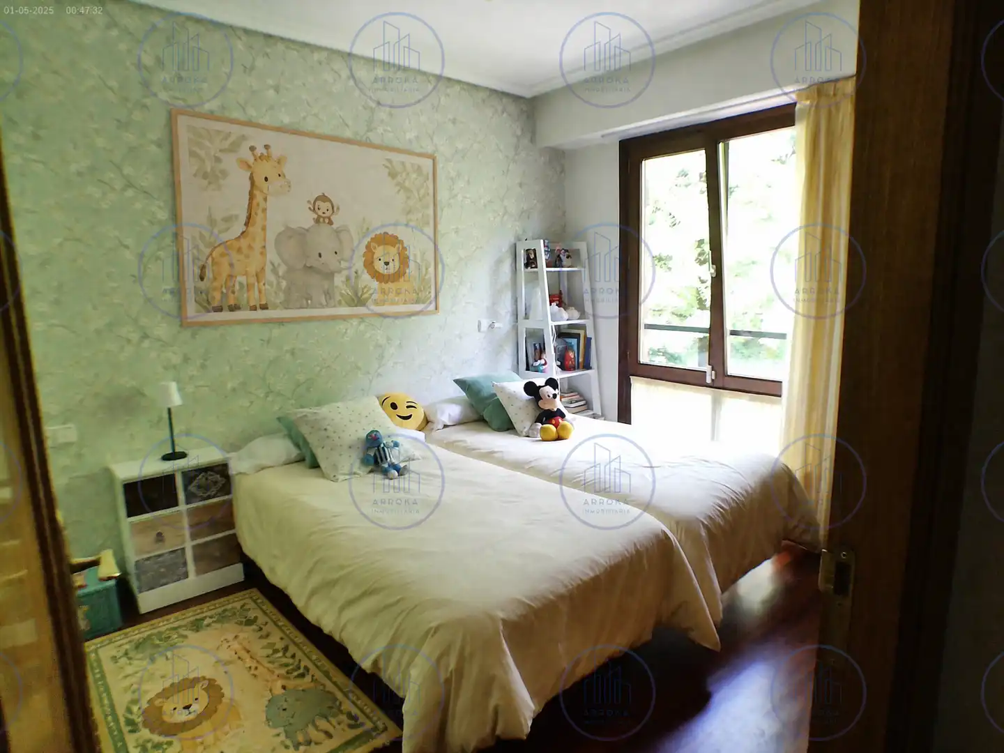 Habitación de Casa adosada en venta en Donostia - San Sebastián  con Calefacción, Jardín privado y Terraza
