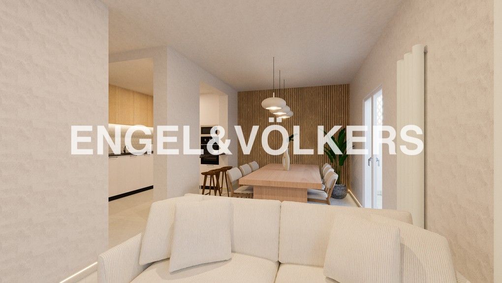 Sala d'estar de Apartament en venda en  Madrid Capital amb Aire condicionat, Calefacció i Terrassa