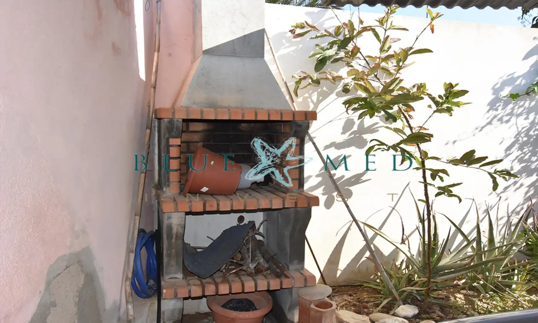 Jardí de Casa o xalet en venda en Mazarrón amb Aire condicionat, Calefacció i Jardí privat