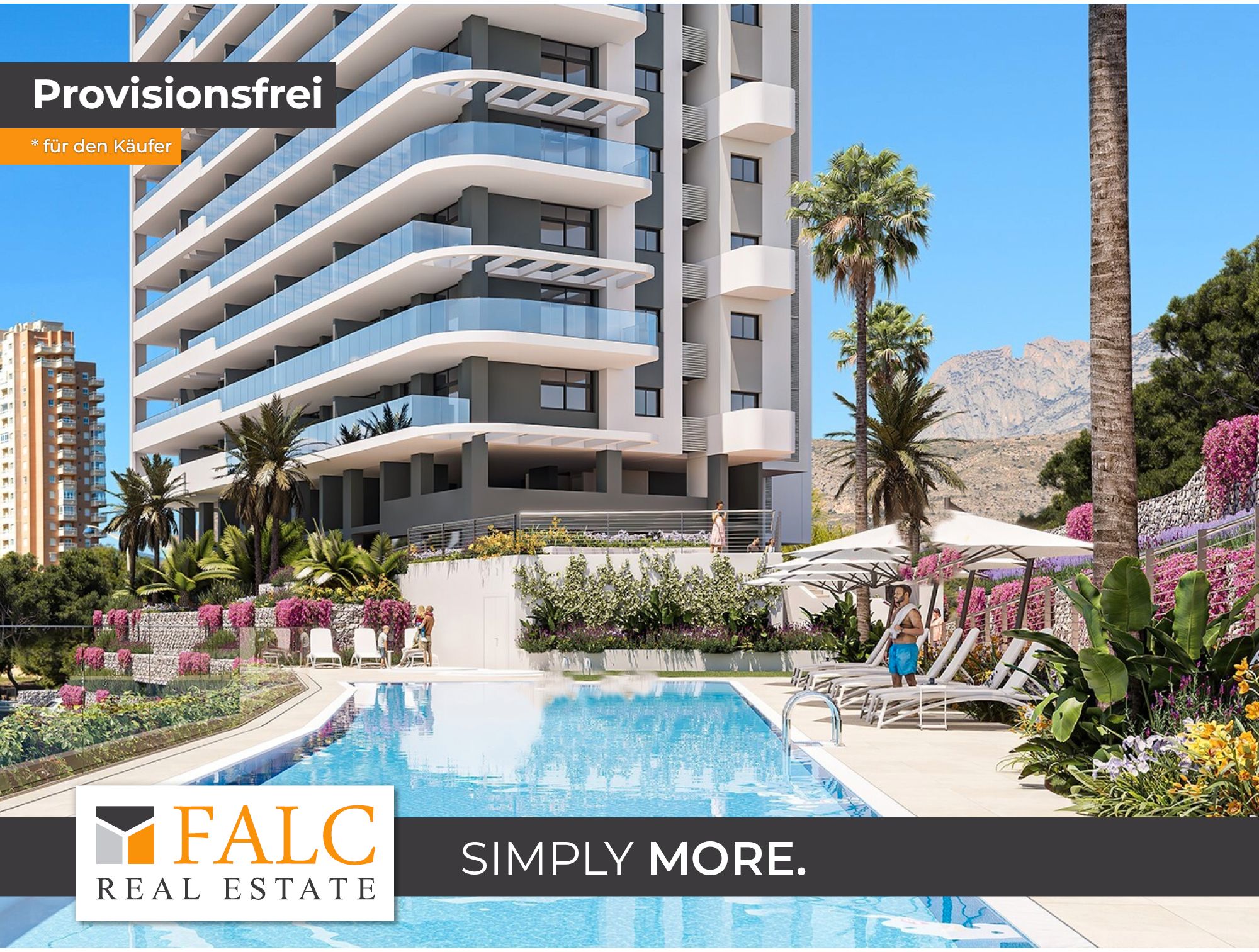 Exterior view of Apartment for sale in Benidorm  with Private garden