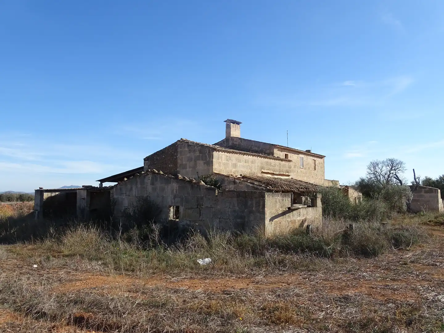 Vista exterior de Casa o xalet en venda en Campos amb Terrassa