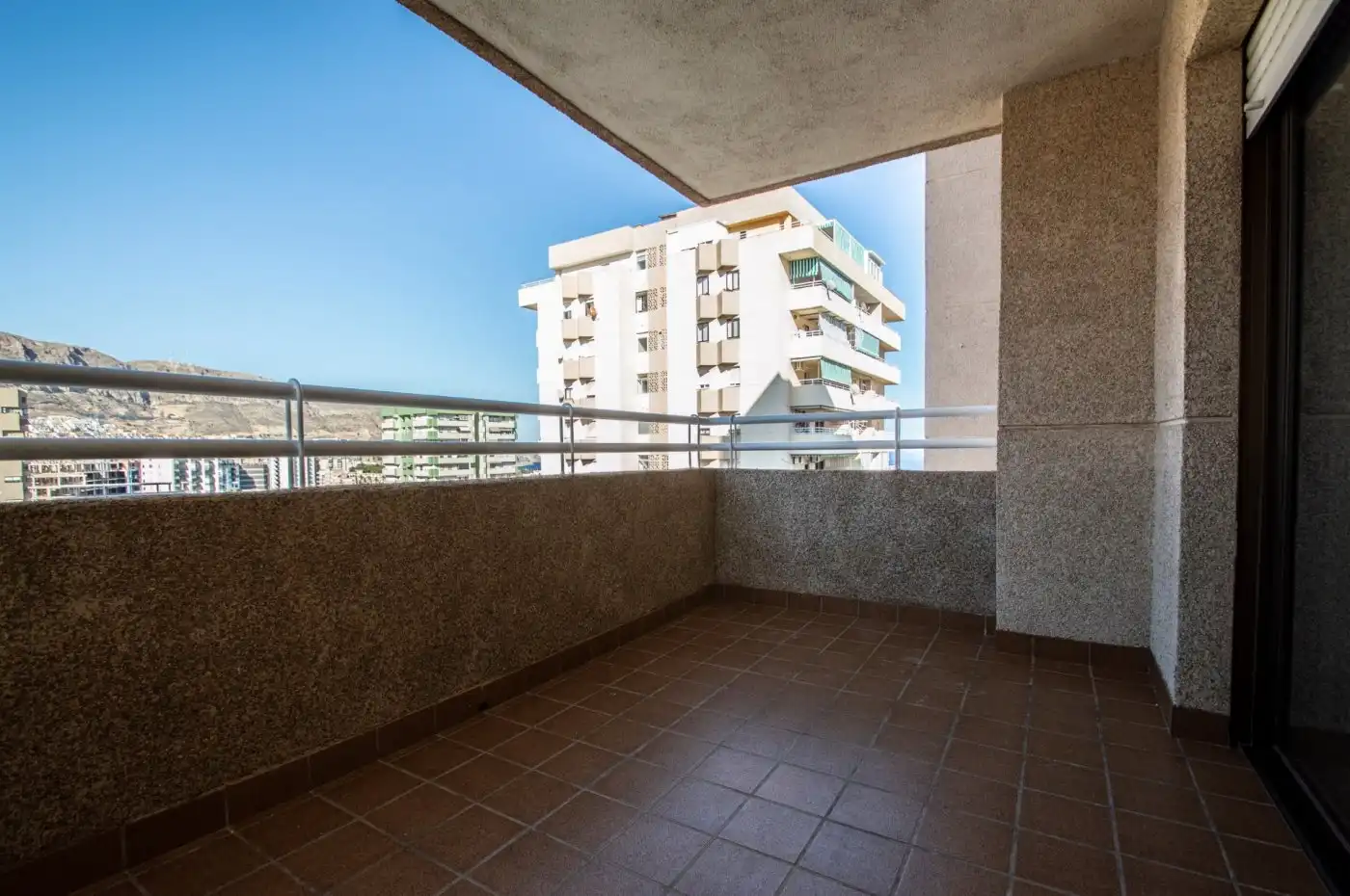 Balcony of Flat for rent in Roquetas de Mar  with Terrace and Community pool