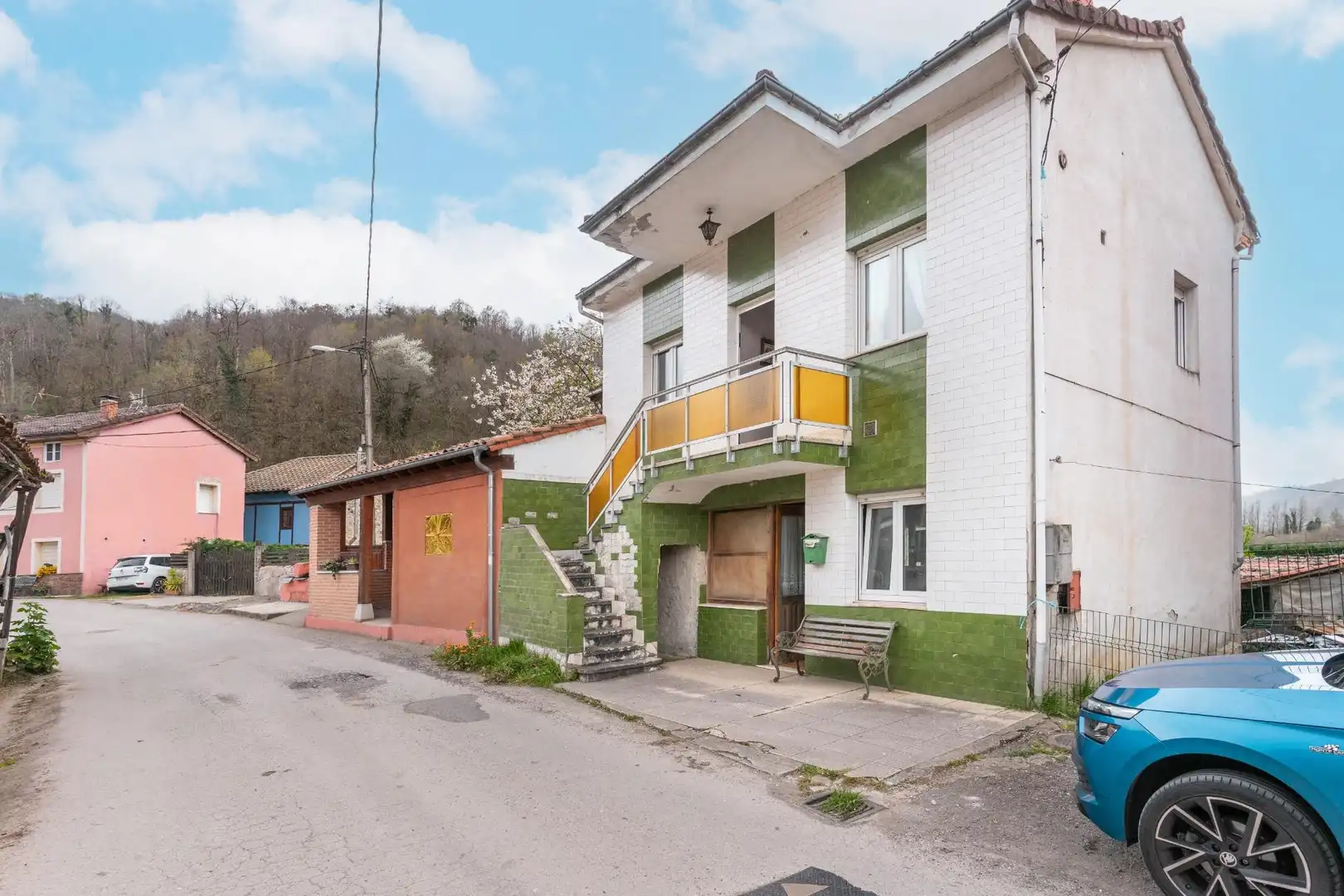 Vista exterior de Casa o chalet en venta en Laviana con Jardín privado, Terraza y Trastero