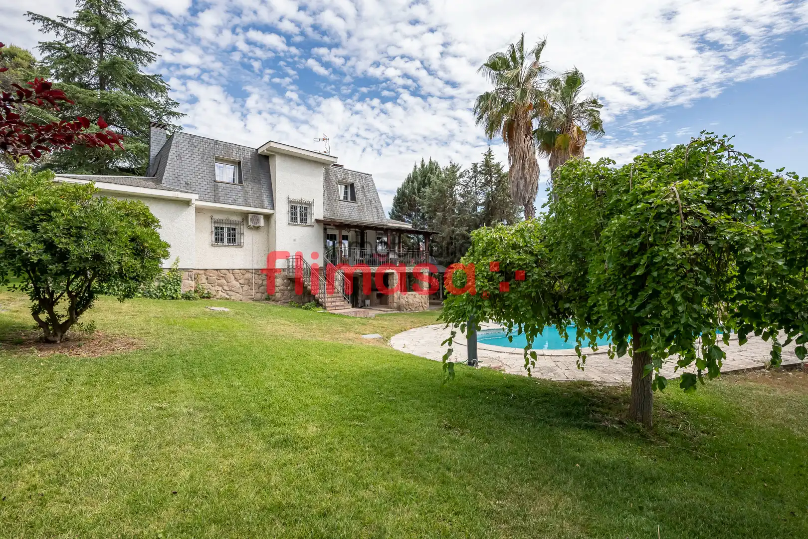 Jardín de Casa o chalet en venta en Villaviciosa de Odón con Aire acondicionado, Calefacción y Piscina
