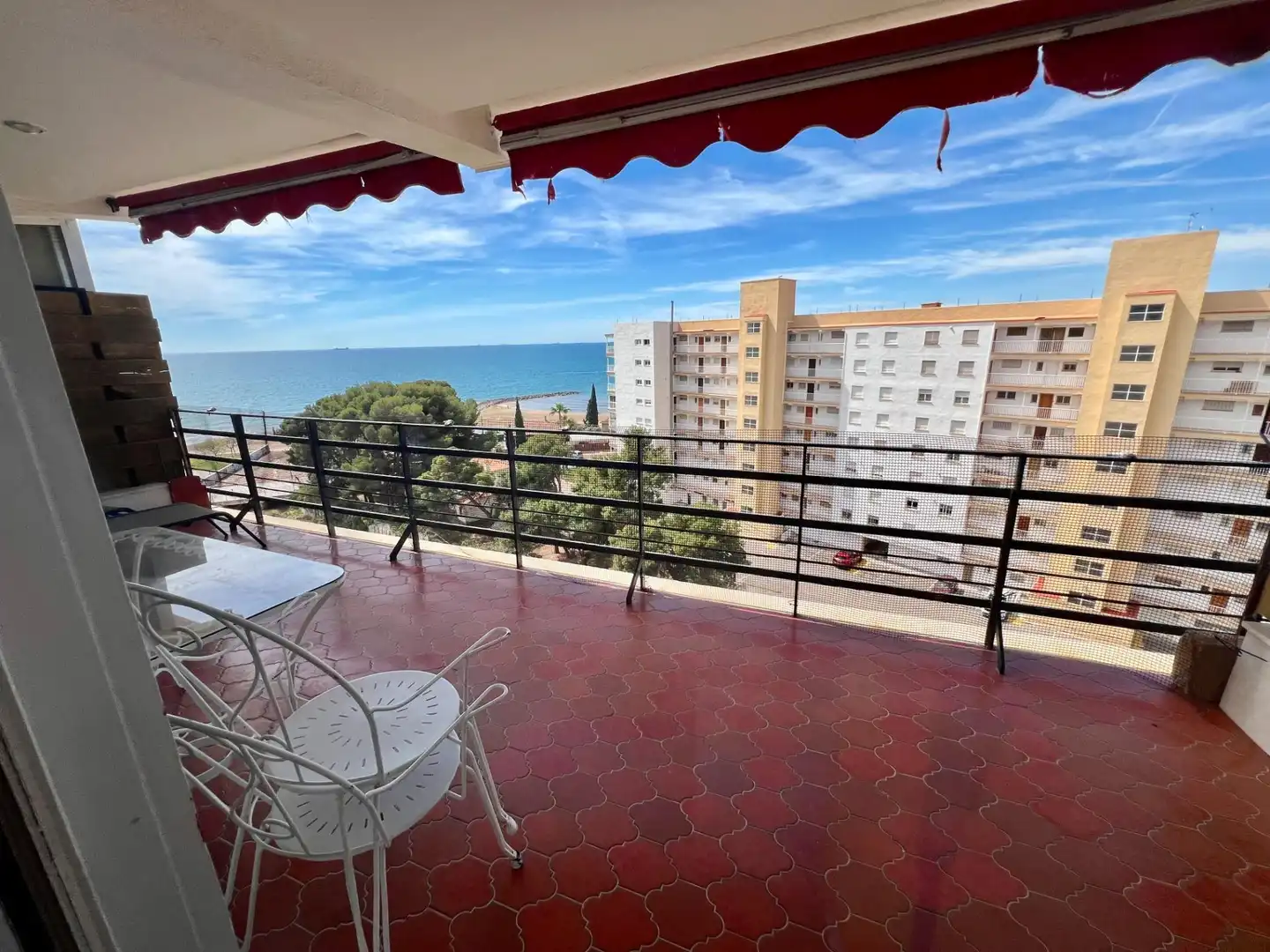 Vista exterior de Apartamento de alquiler en Benicasim / Benicàssim con Calefacción, Jardín privado y Terraza