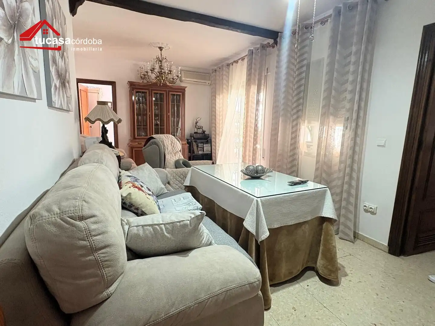 Sala de estar de Casa o chalet en venta en Córdoba con Aire acondicionado, Terraza y Trastero