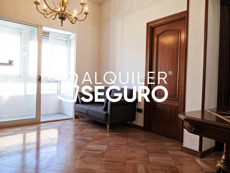 Bedroom of Flat for rent in  Madrid Capital  with Heating