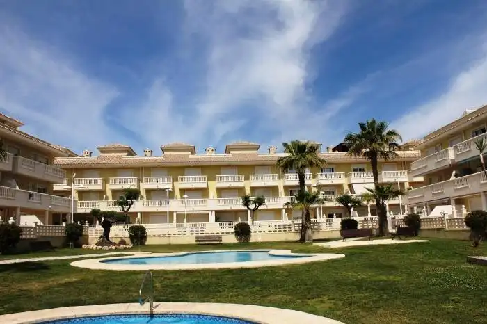 Exterior view of Flat for sale in Santa Pola  with Air Conditioner, Heating and Parquet flooring