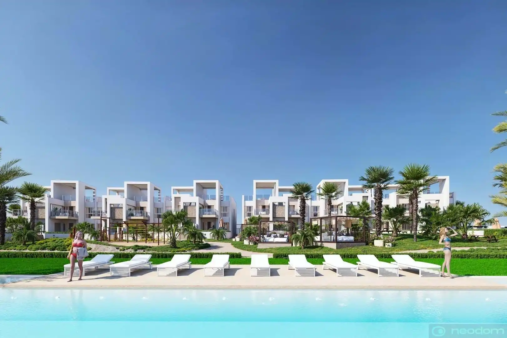Exterior view of Houses for sale in Rojales  with Air Conditioner, Terrace and Swimming Pool