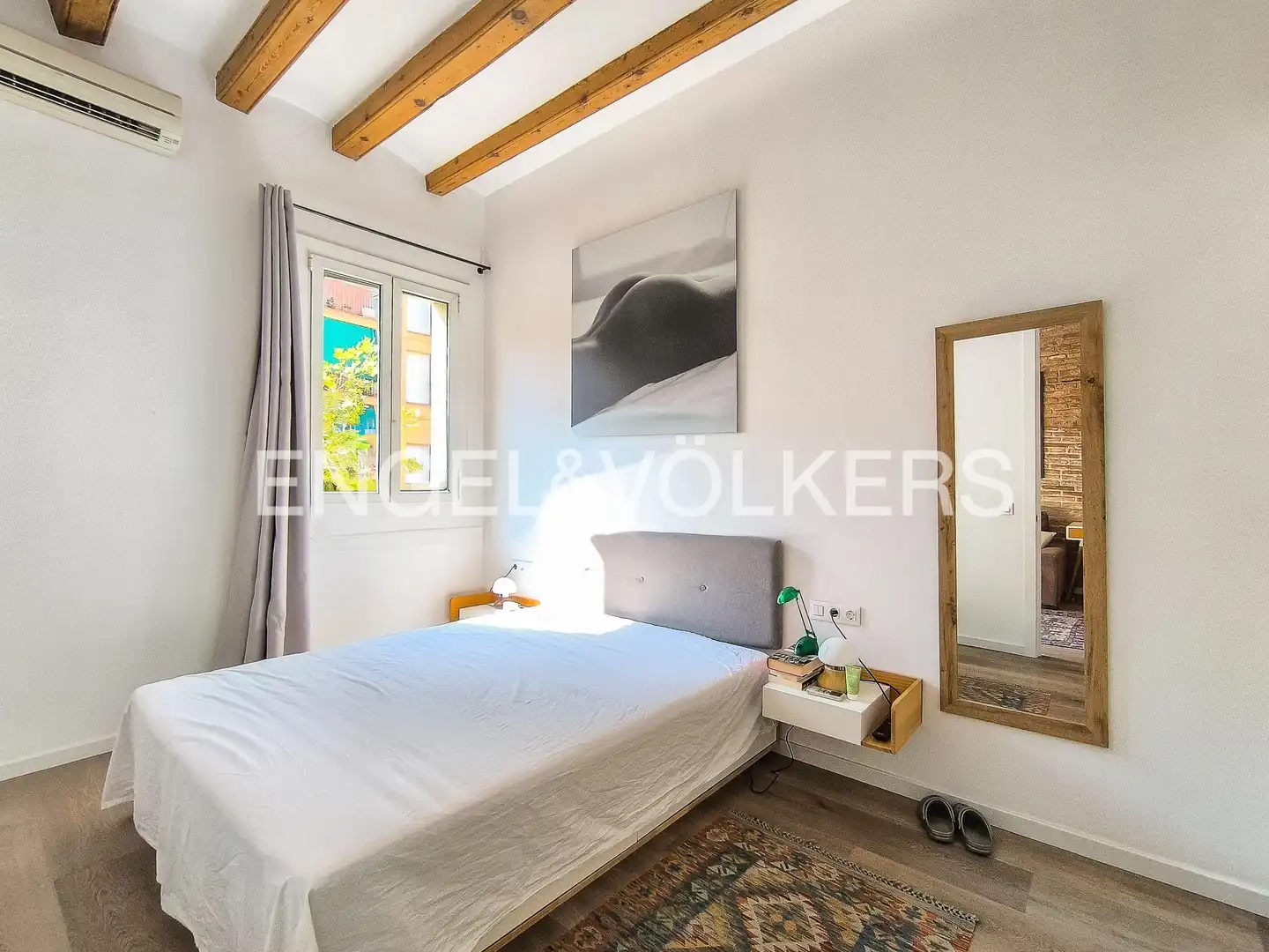 Habitación de Piso de alquiler en Barcelona con Aire acondicionado, Calefacción y Parquet