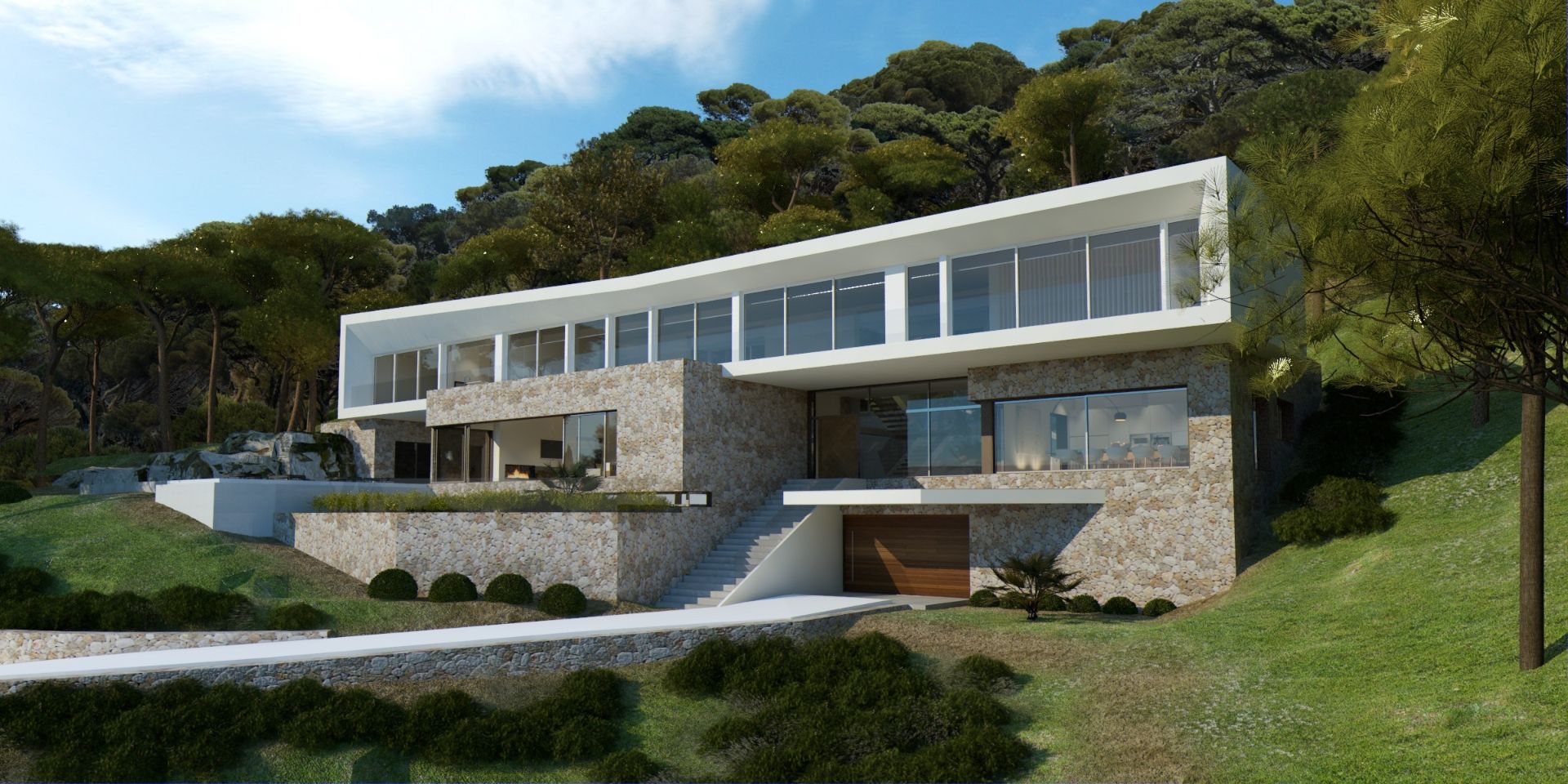 Vista exterior de Casa o xalet en venda en Calvià amb Aire condicionat, Calefacció i Jardí privat
