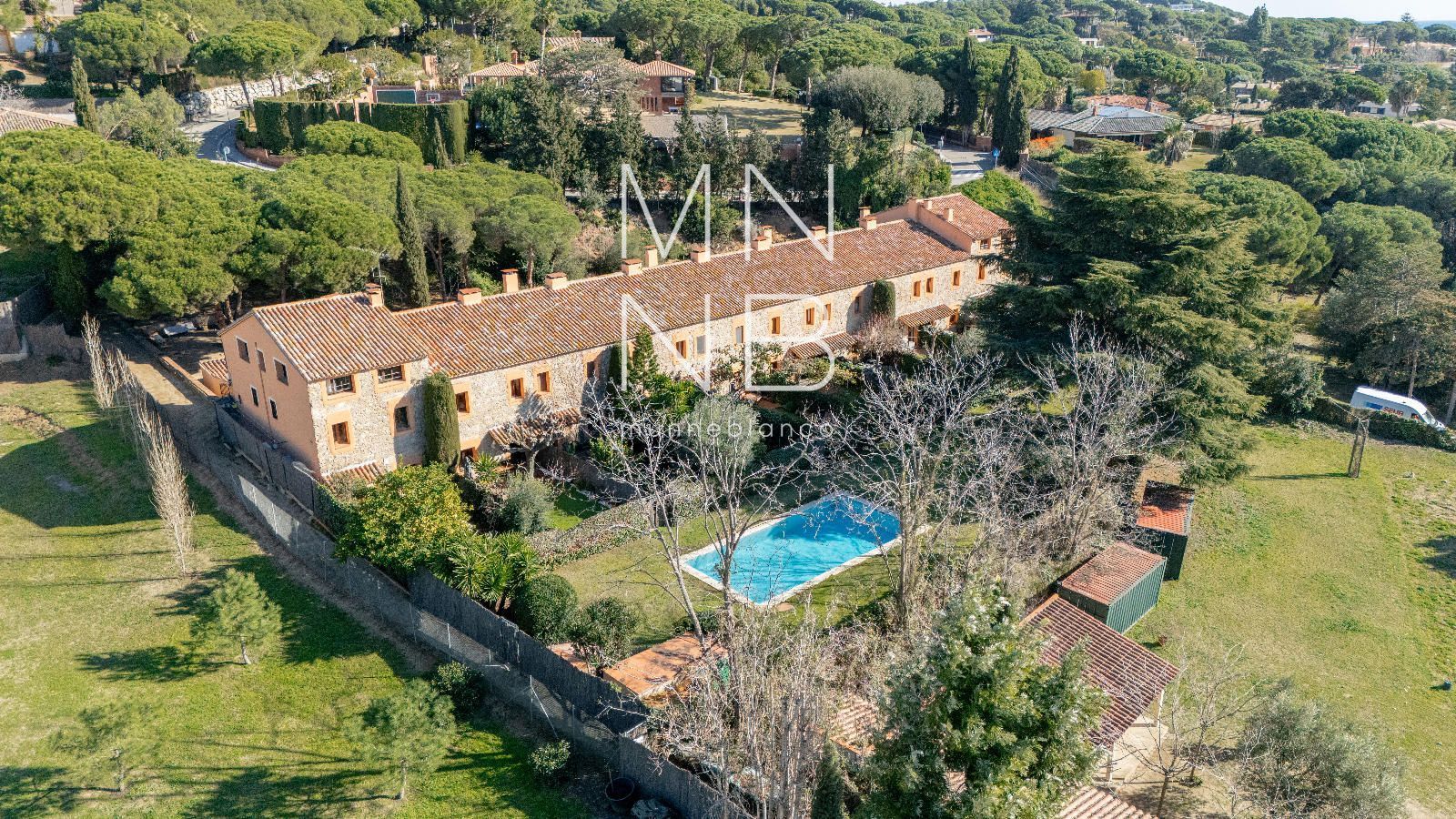 Jardí de Casa adosada en venda en Sant Andreu de Llavaneres amb Calefacció, Piscina i Piscina comunitària