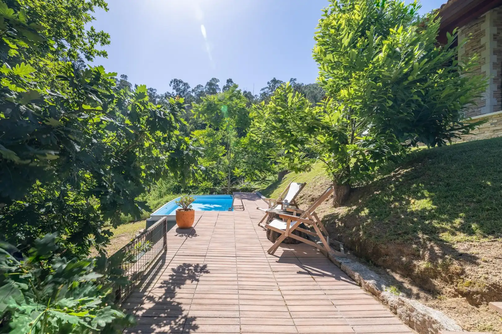 Piscina de Casa o chalet en venta en Salceda de Caselas con Calefacción, Jardín privado y Terraza