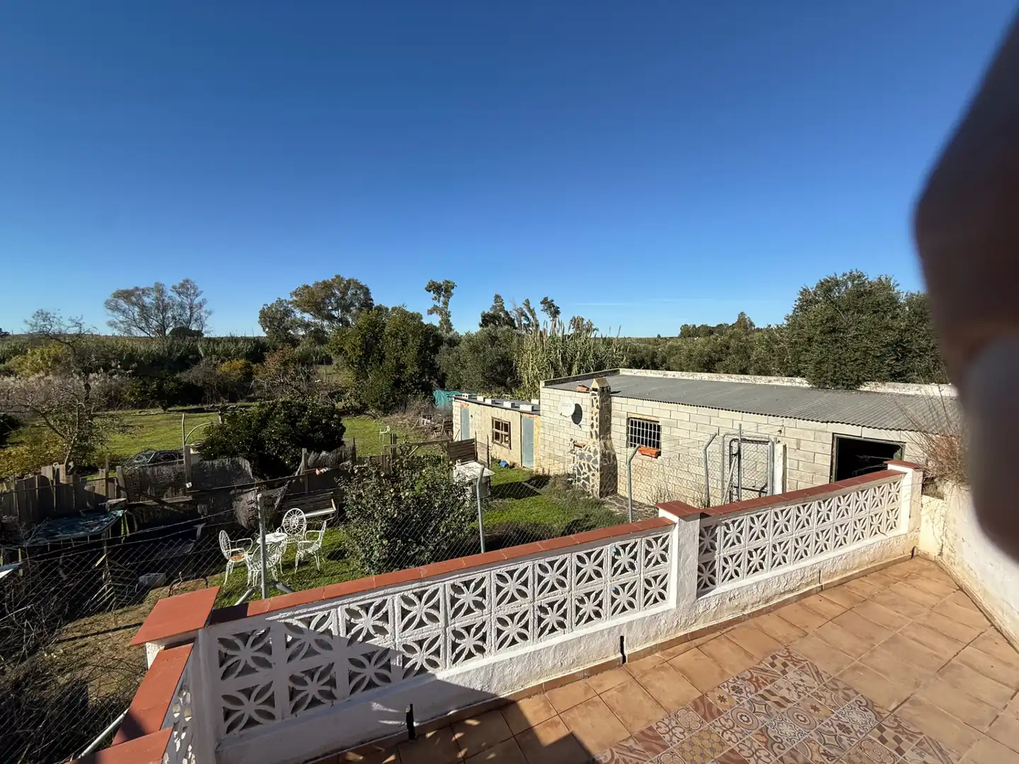 Garden of Country homes for sale in Gibraleón  with Air Conditioner, Heating and Private garden