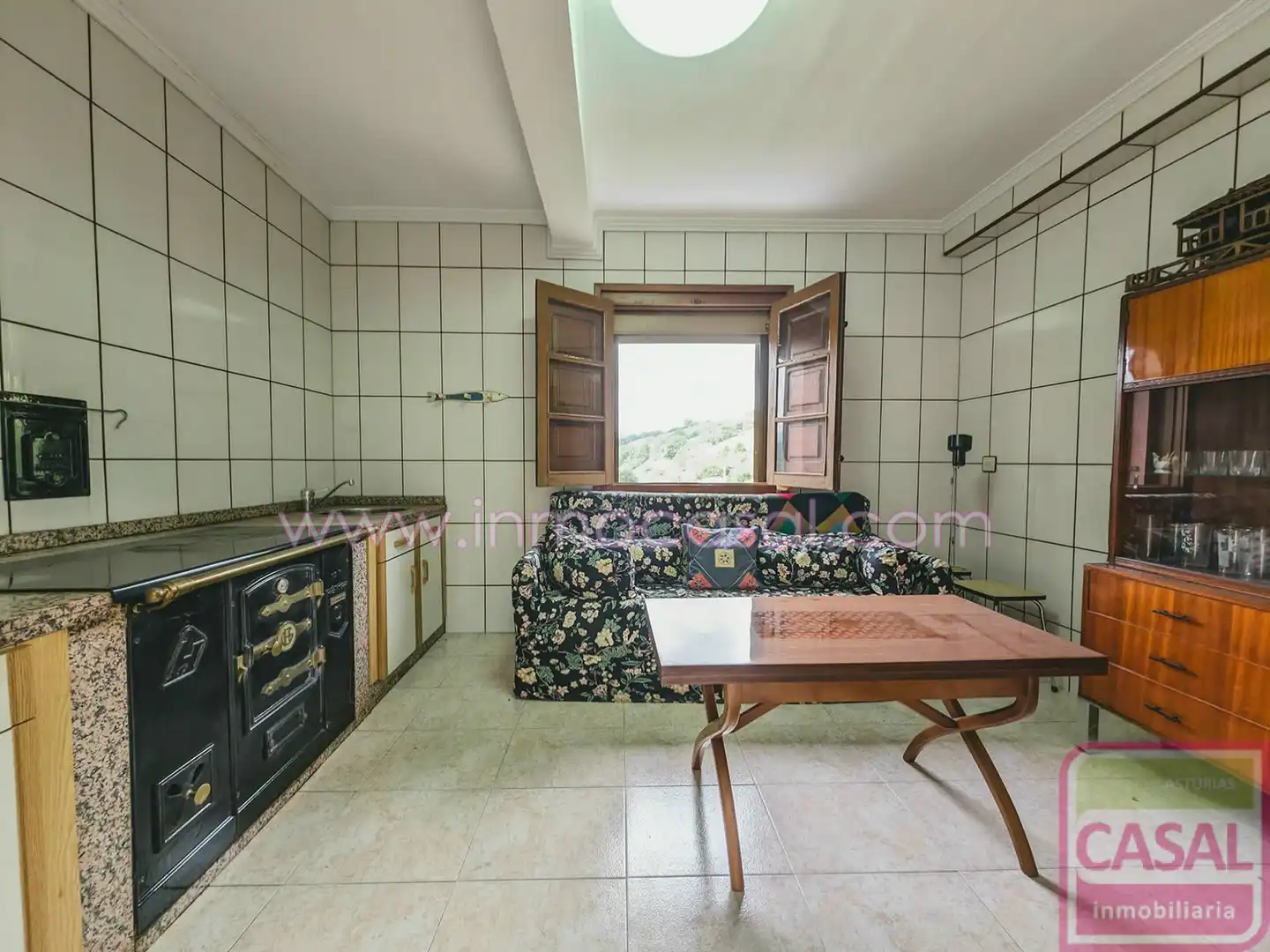Kitchen of Houses for sale in Mieres (Asturias)  with Terrace and Storage room