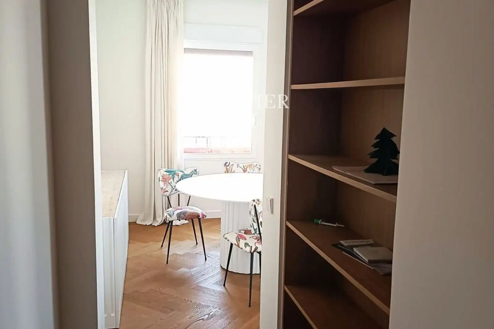 Bedroom of Flat for rent in  Madrid Capital  with Air Conditioner, Heating and Furnished