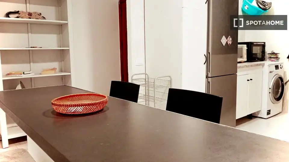 Küche von Wohnung zur untervermieten in Las Palmas de Gran Canaria mit Klimaanlage, Terrasse und Möbliert