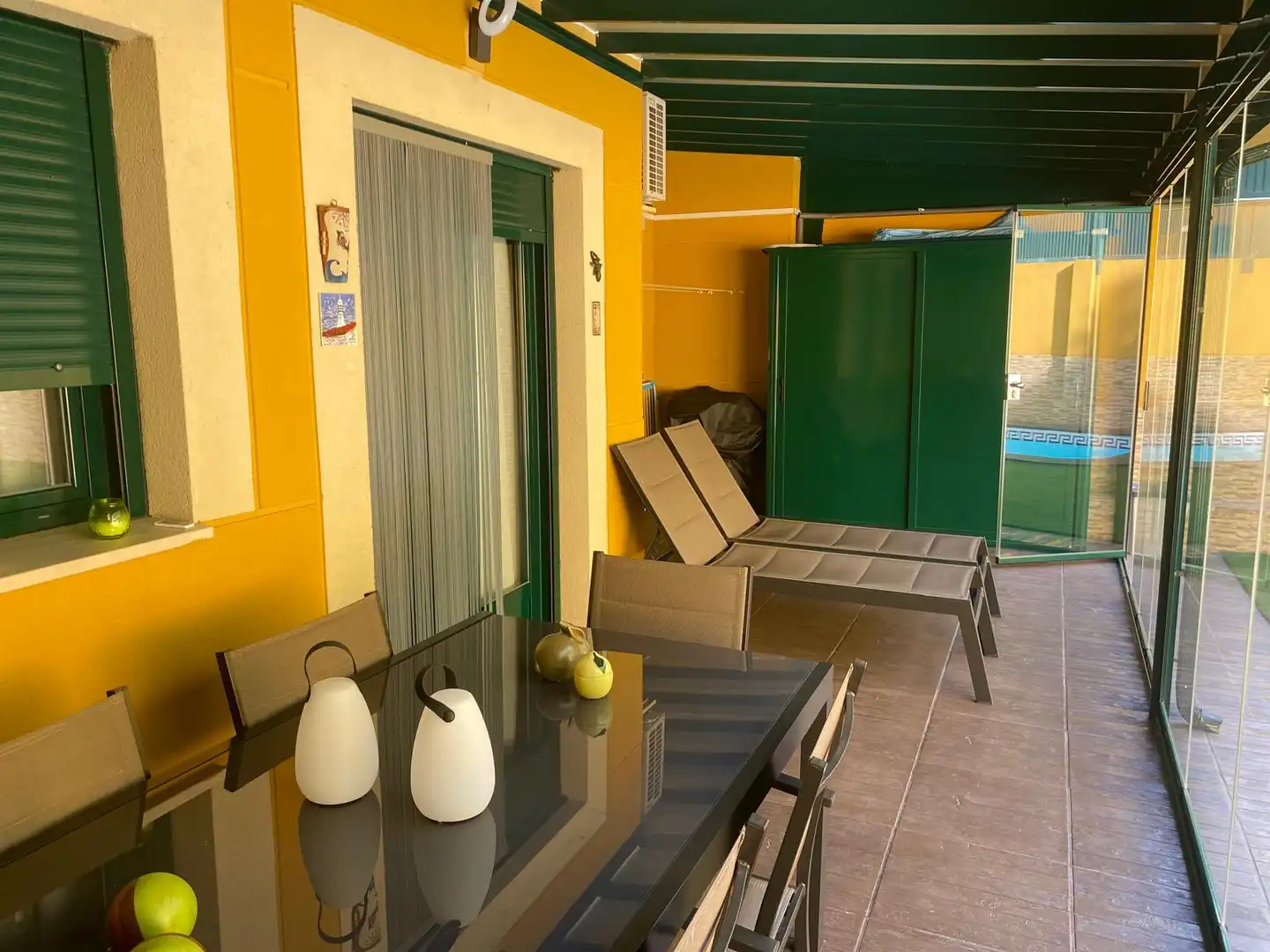 Terrassa de Casa adosada en venda en Ciempozuelos amb Aire condicionat, Calefacció i Jardí privat