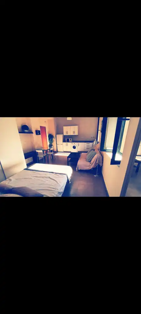 Schlafzimmer von Wohnung zur Miete in Málaga mit Möbliert