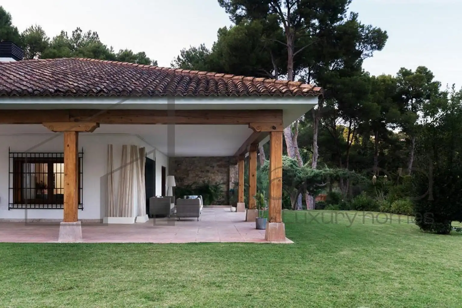 Terrassa de Casa o xalet en venda en Náquera amb Calefacció, Jardí privat i Terrassa