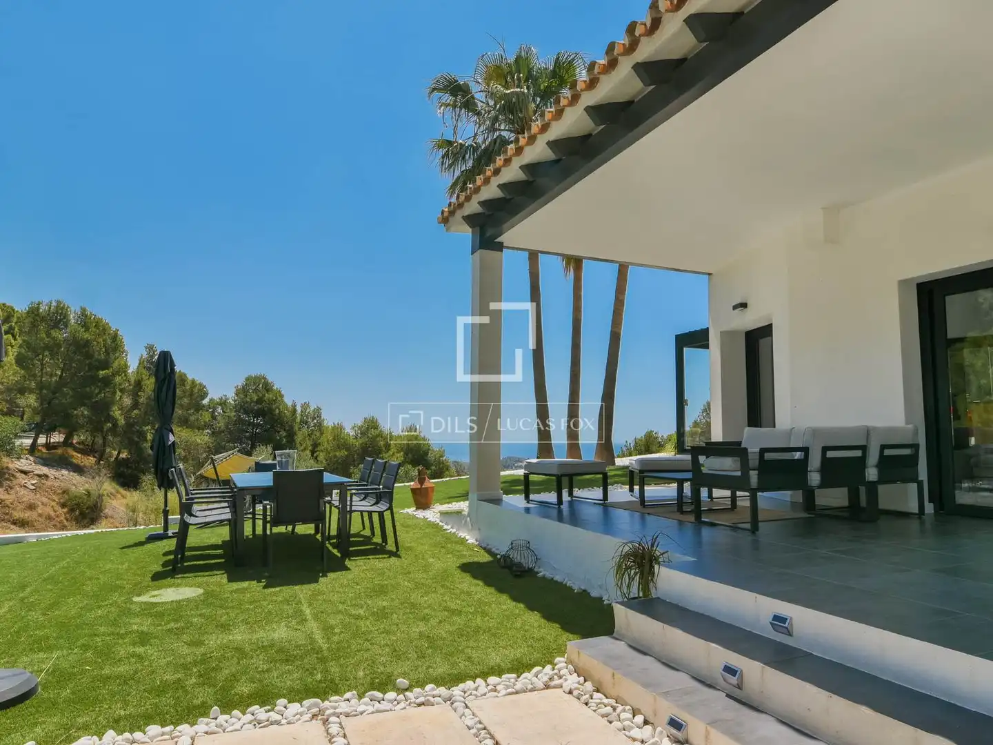 Terraza de Casa o chalet en venta en Málaga con Aire acondicionado, Calefacción y Jardín privado
