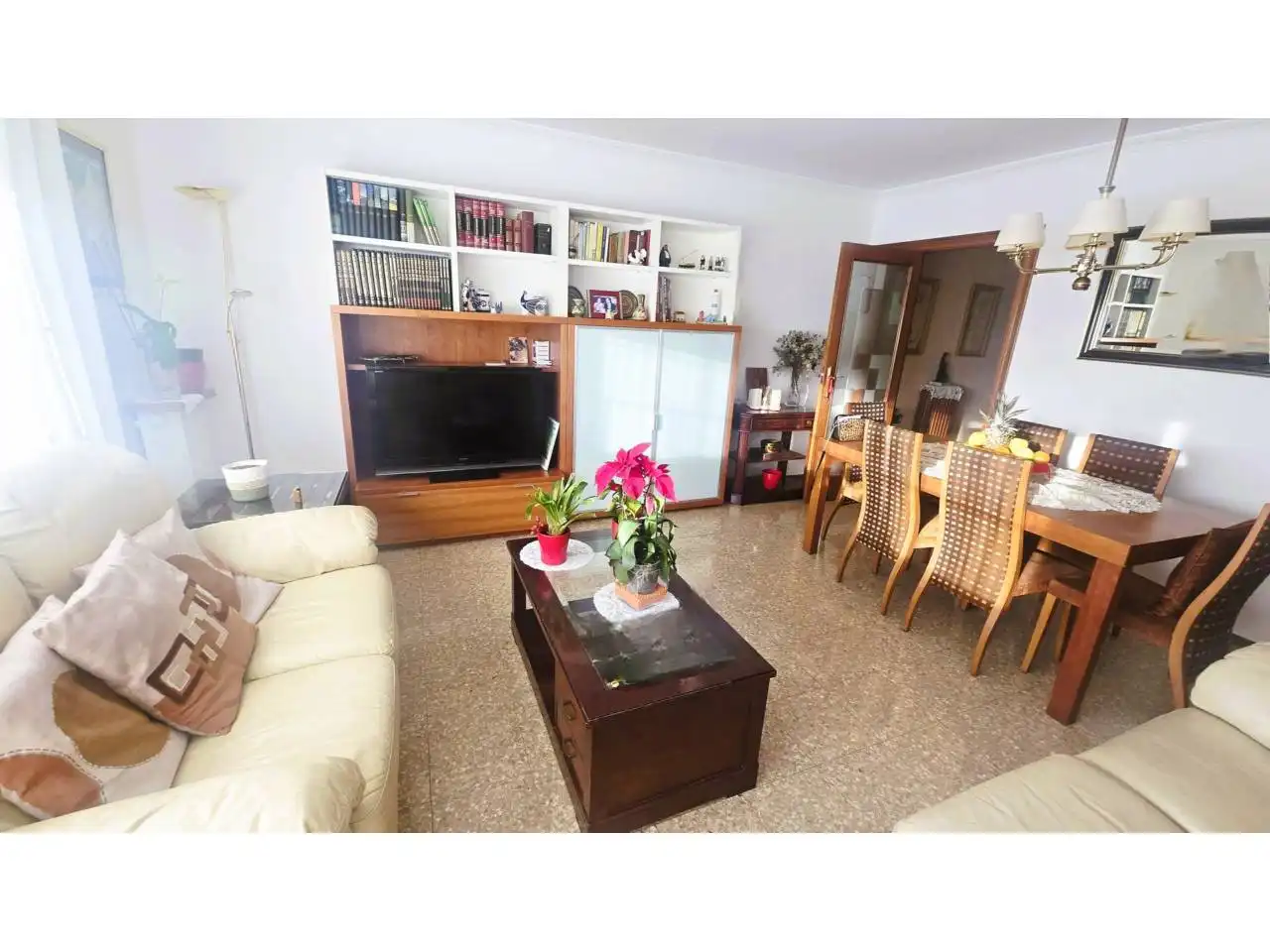Living room of Apartments for sale in Terrassa  with Air Conditioner, Heating and Terrace