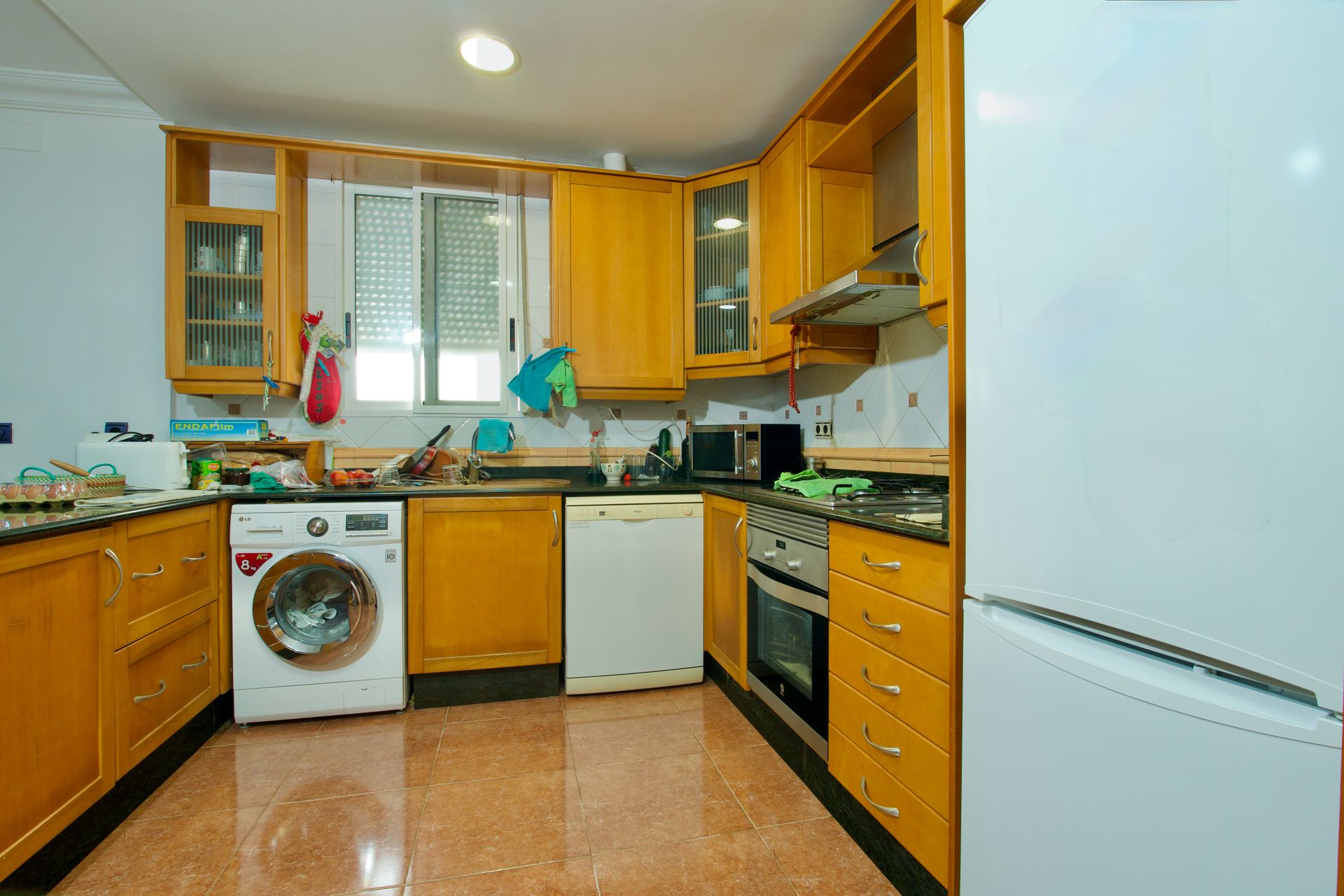 Kitchen of Flat for sale in  Valencia Capital  with Air Conditioner, Heating and Terrace