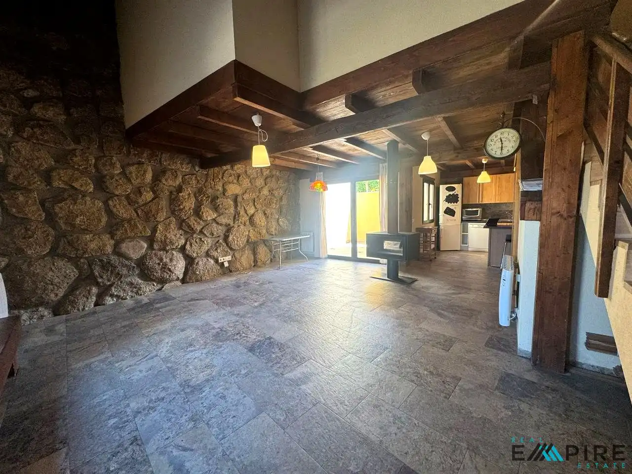 Casa adosada de lloguer en Ortigosa del Monte amb Calefacció