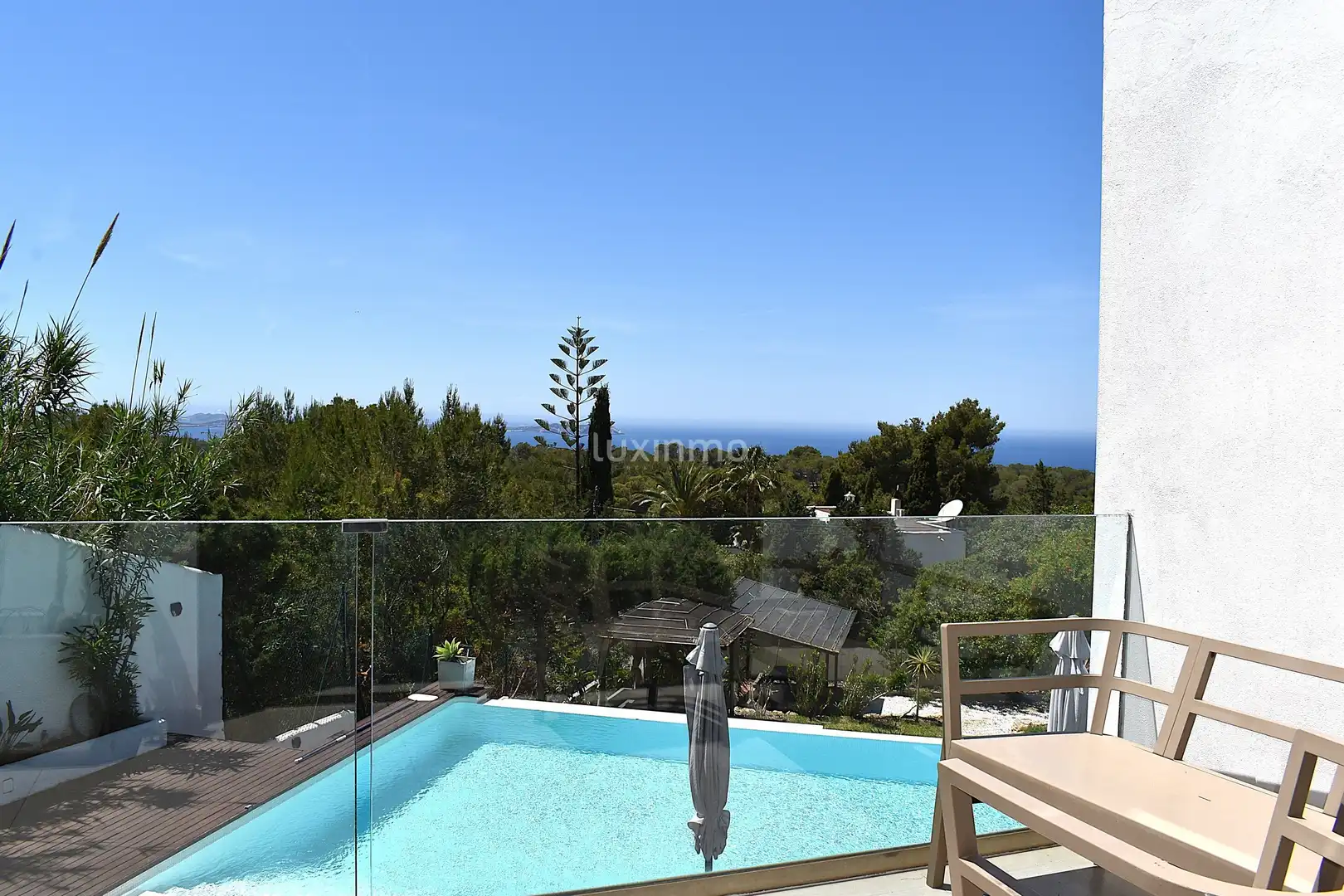 Piscina de Casa o chalet en venta en Sant Antoni de Portmany con Aire acondicionado, Terraza y Trastero