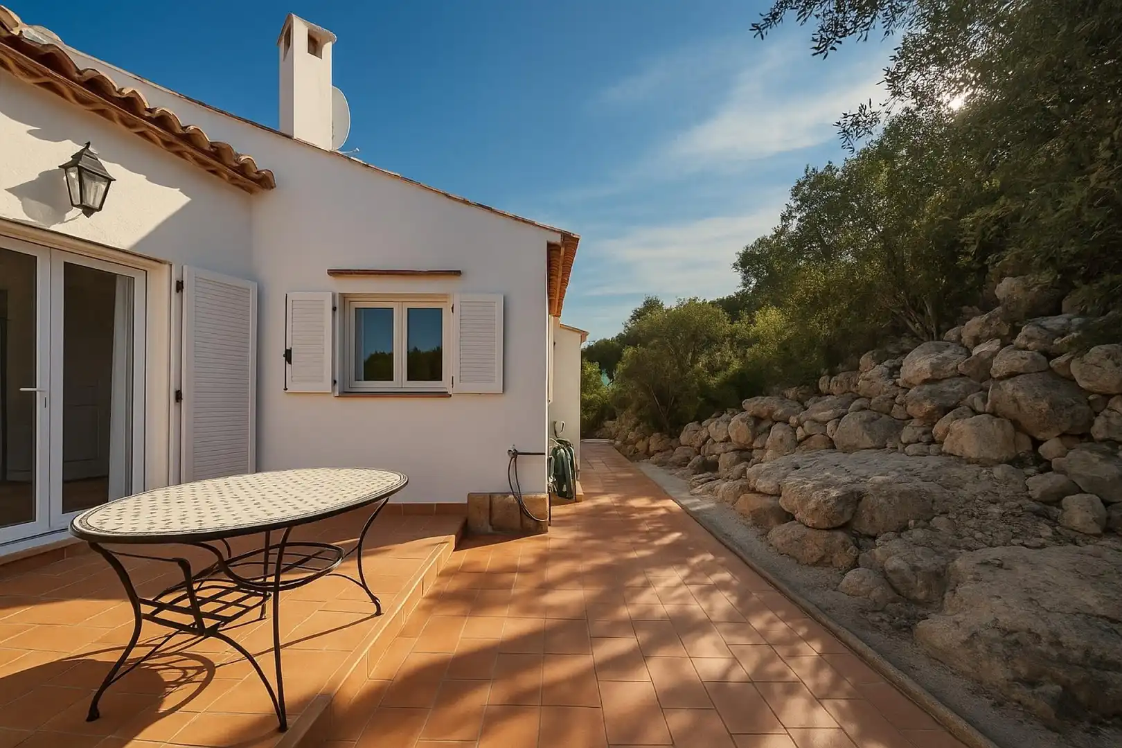 Jardí de Casa o xalet en venda en Pedreguer amb Aire condicionat, Terrassa i Balcó
