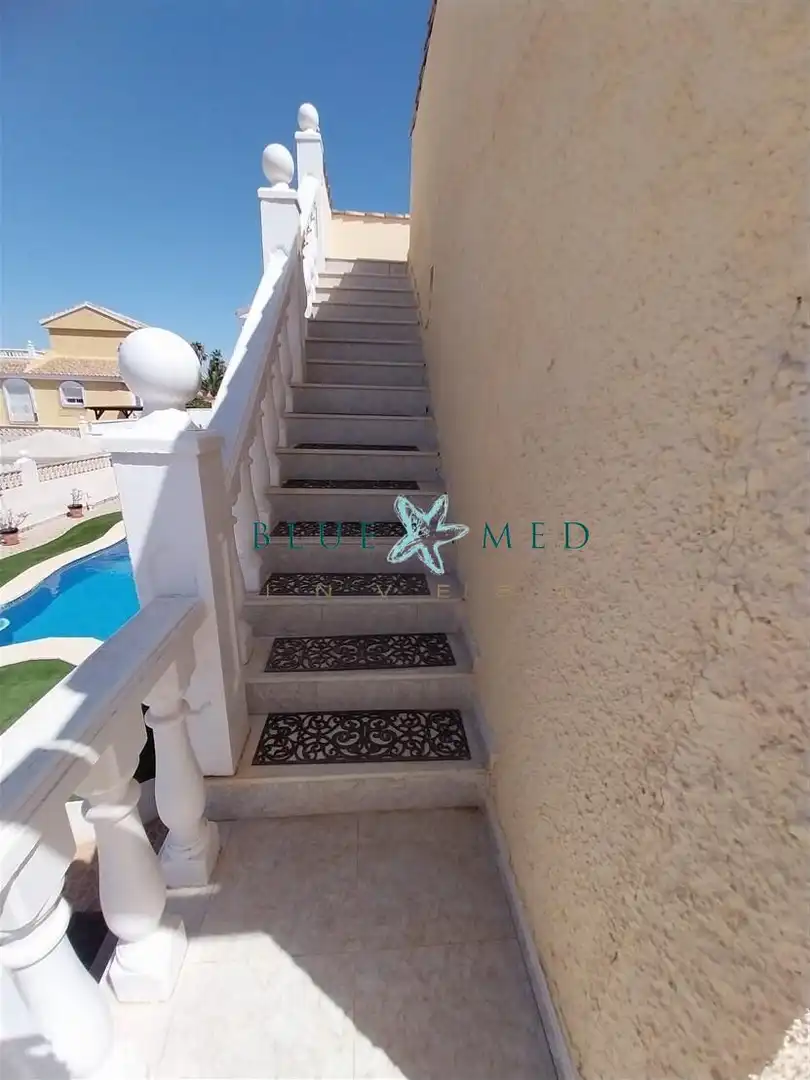 Terraza de Casa o chalet en venta en Mazarrón con Aire acondicionado, Calefacción y Jardín privado