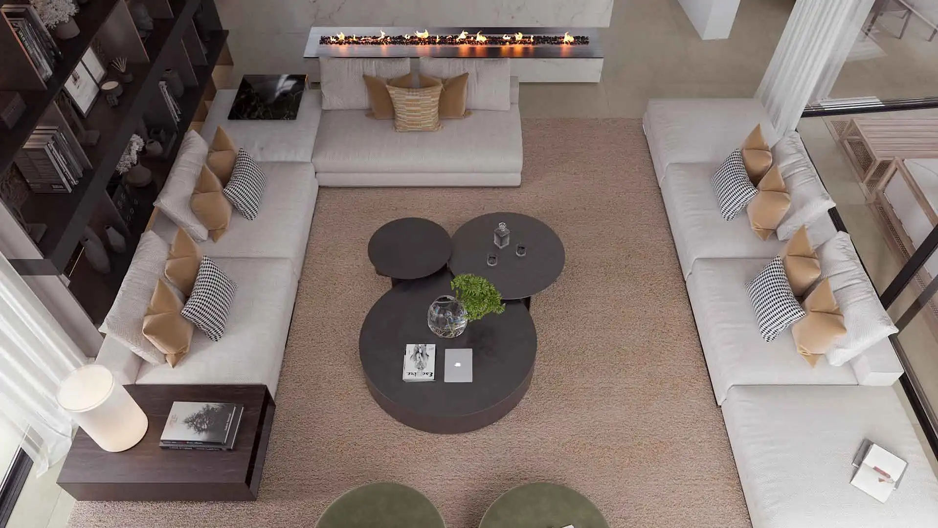 Sala d'estar de Residencial en venda en Marbella