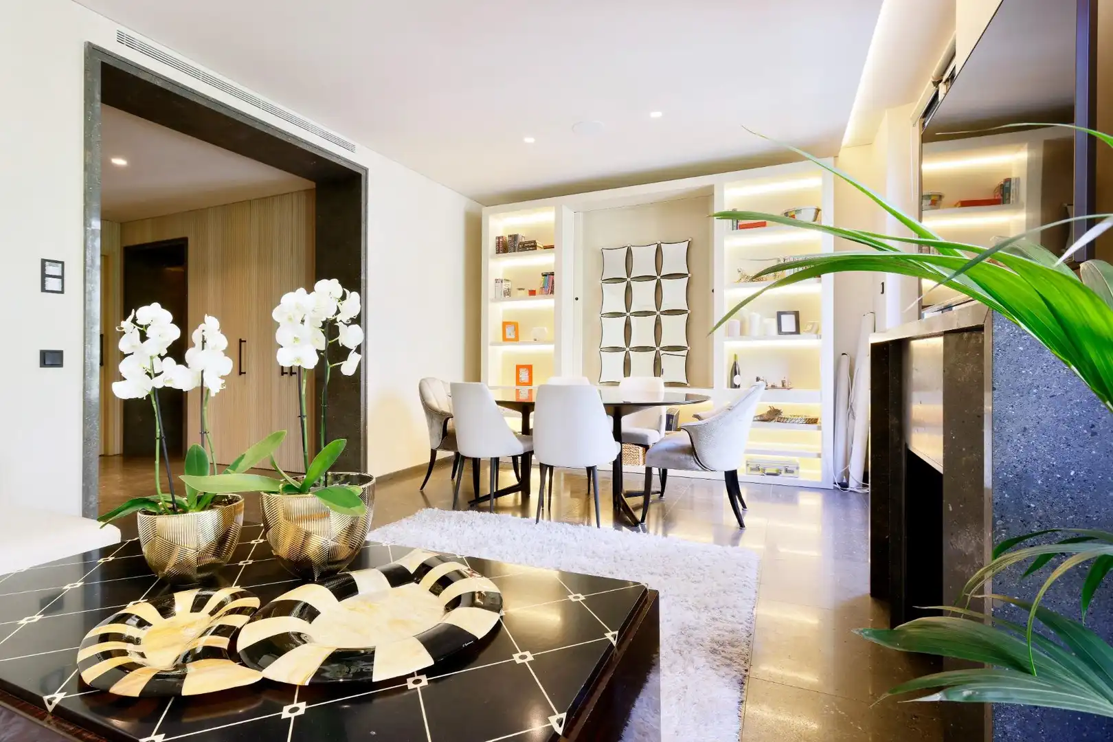 Sala d'estar de Apartament en venda en Barcelona amb Aire condicionat, Calefacció i Terrassa