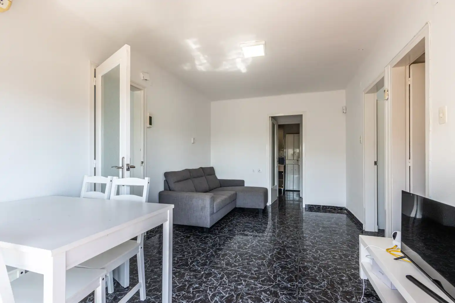 Sala de estar de Piso en venta en Terrassa con Aire acondicionado y Balcón