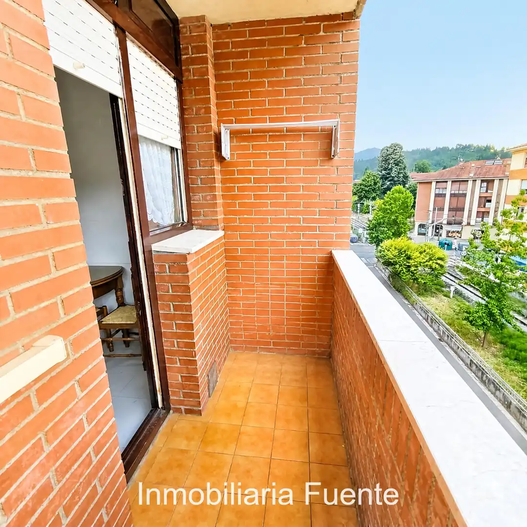 Terrasse von Wohnung zum Verkauf in Zalla  mit Heizung, Abstellraum und Möbliert