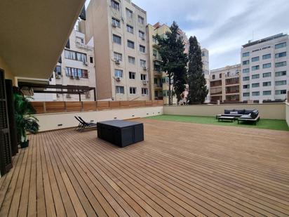 Terrassa de Pis de lloguer en  Barcelona Capital amb Aire condicionat, Calefacció i Jardí privat