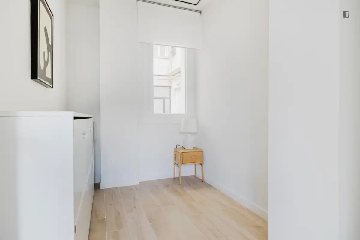 Habitación de Apartamento de alquiler en Madrid con Aire acondicionado, Calefacción y Amueblado