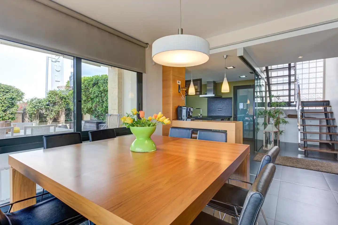 Esszimmer von Haus oder Chalet zum Verkauf in Castelldefels mit Klimaanlage, Heizung und Privatgarten