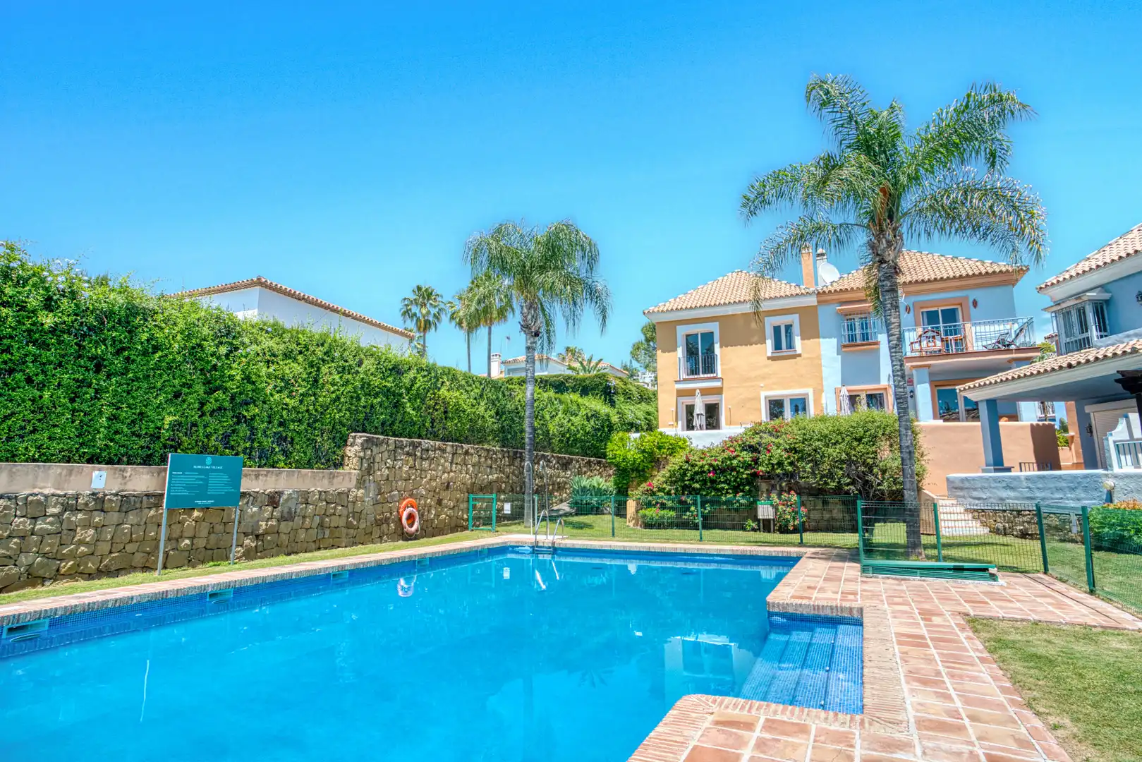 Garden of Detached homes for sale in Marbella  with Air Conditioner, Terrace and Swimming Pool