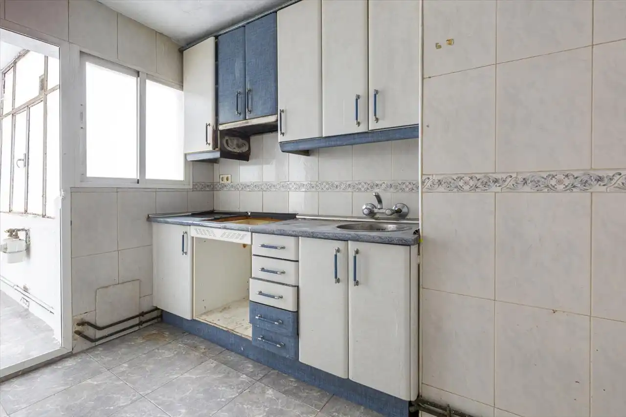 Kitchen of Flat for sale in Madrid  with Terrace