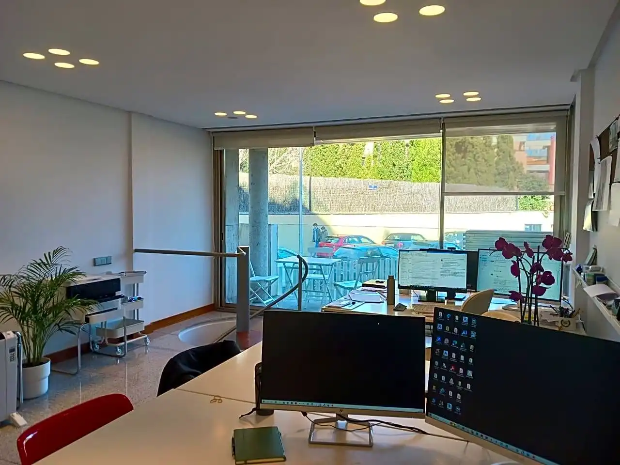 Büro zur Miete in Madrid mit Klimaanlage und Heizung