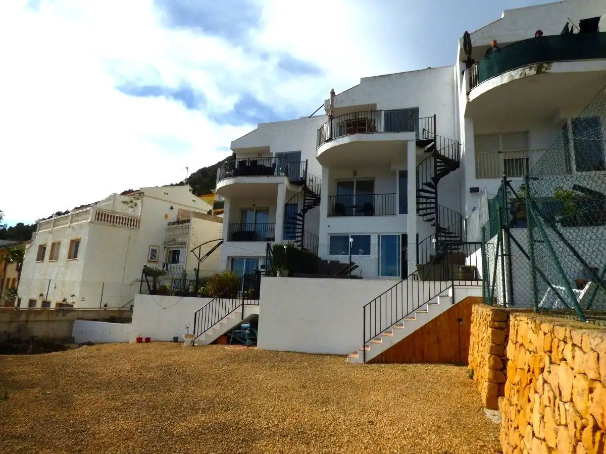 Exterior view of Detached homes for sale in Callosa d'en Sarrià  with Air Conditioner, Heating and Private garden