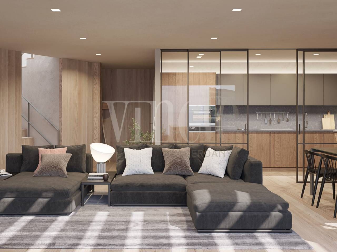 Living room of House or chalet for sale in Prullans  with Heating, Private garden and Parquet flooring